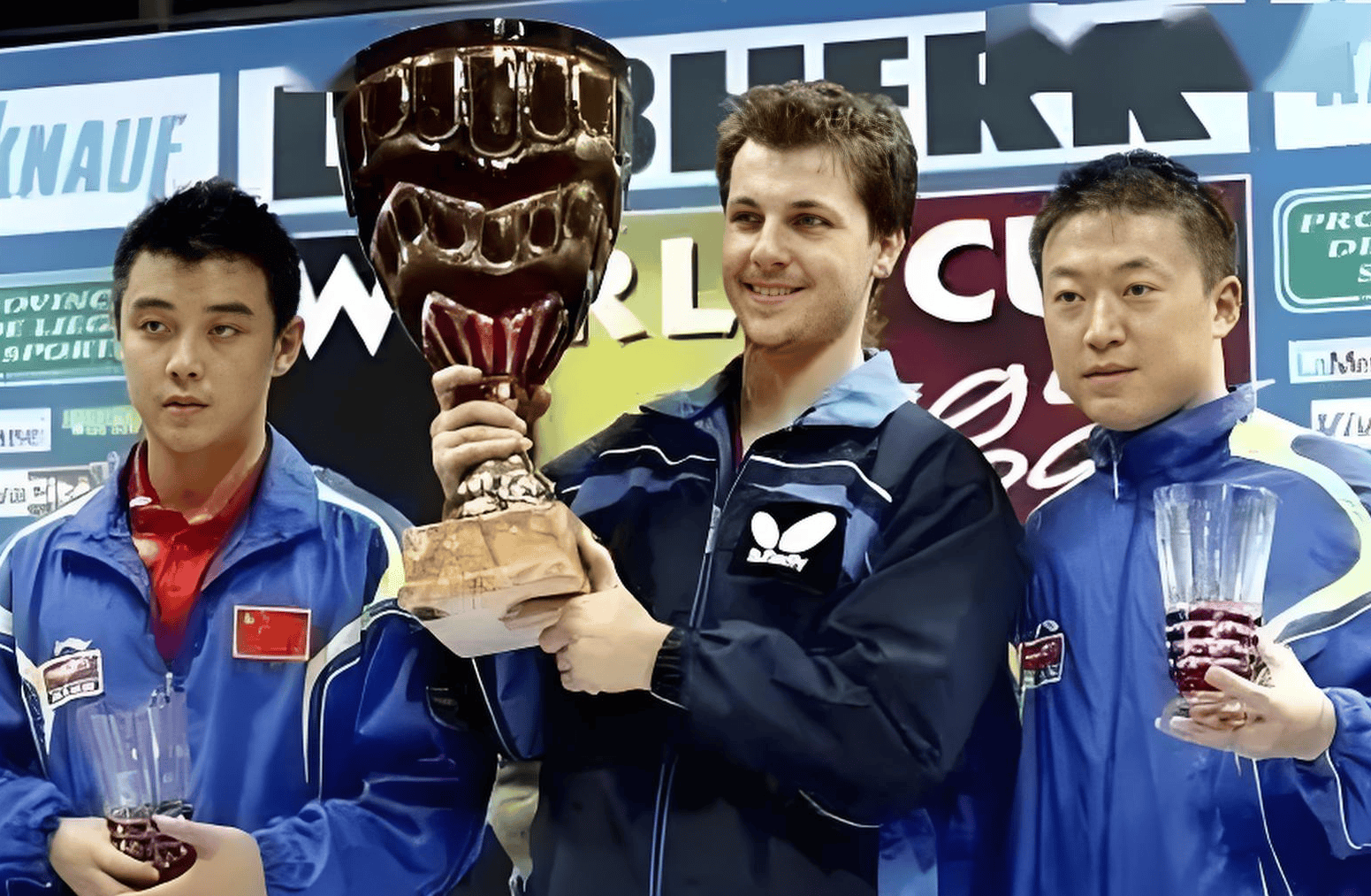 奥地利乒乓球队完胜德国乒乓球队，波尔统治全场