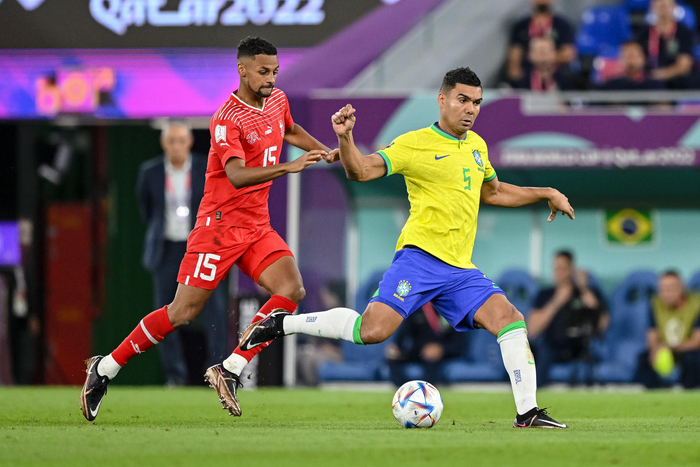 关于法国逆转瑞士，卡塞米罗惊艳世界的信息